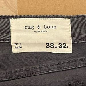 rag & bone fit 2 ( 38 x 32 original hem )